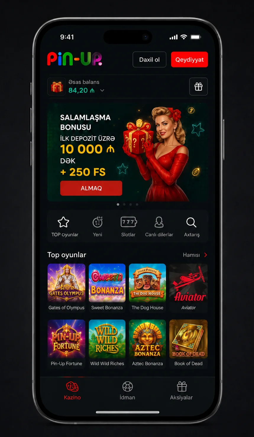 Pin Up AZ mobil — Android APK yüklənməsi, iOS brauzer dəstəyi və ekrana uyğunlaşma Pin Up AZ mobil versiyası — brauzer girişi və Android APK