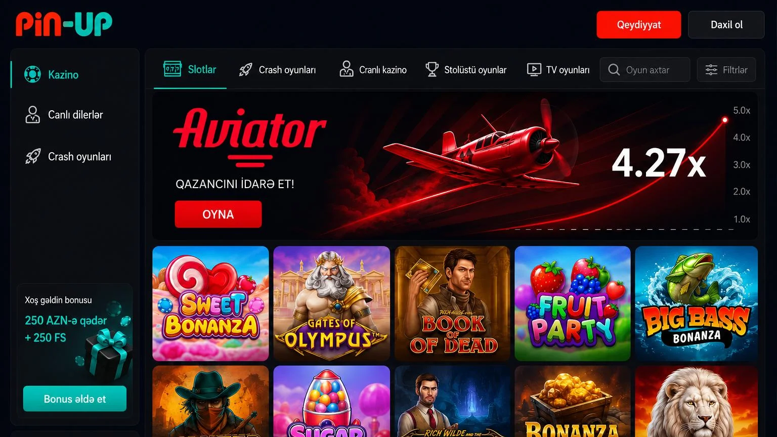 pinup oyun kataloqu — slot, crash və canlı diler oyunlarının kateqoriyaları pinup oyun kataloqu — slotlar və canlı kazino